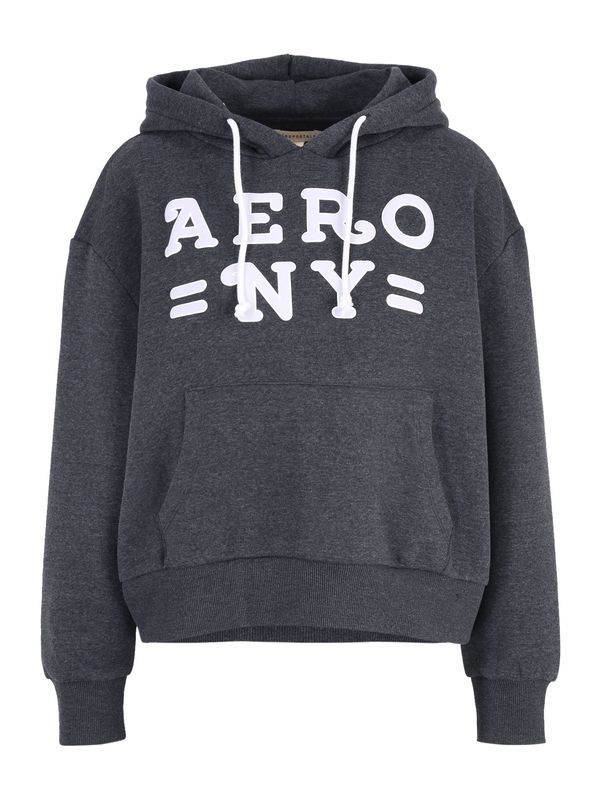 AÉROPOSTALE AÉROPOSTALE Sweater majica  lila / crna / bijela