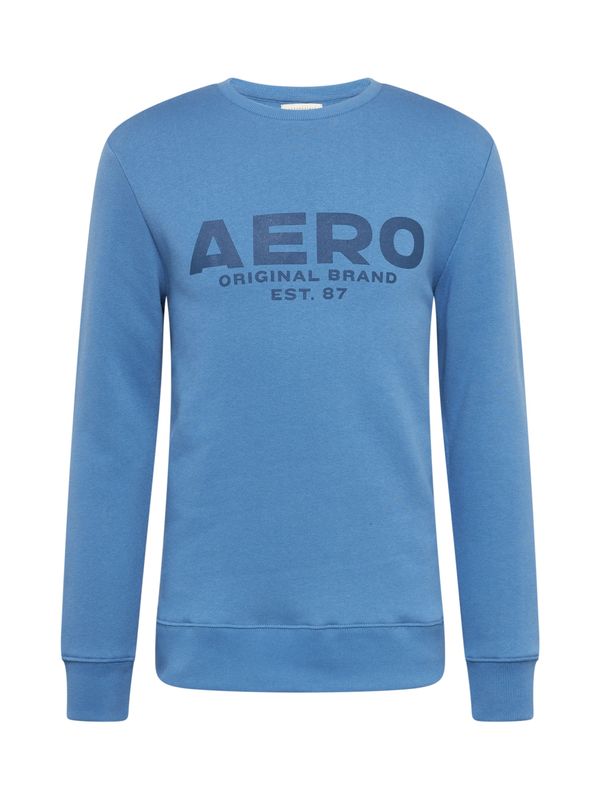 AÉROPOSTALE AÉROPOSTALE Sweater majica 'ORIGINAL'  plava / nebesko plava