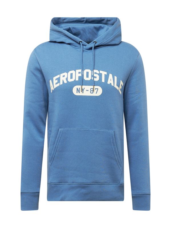 AÉROPOSTALE AÉROPOSTALE Sweater majica  plava / bijela