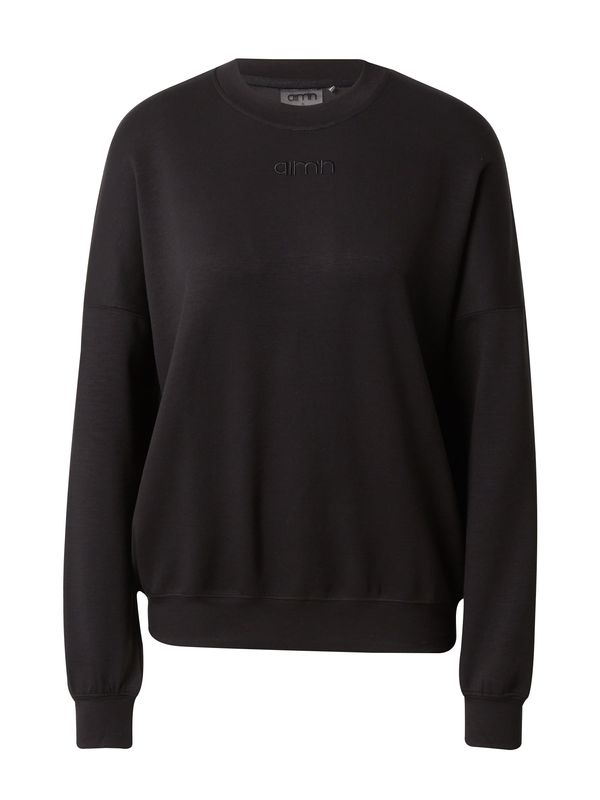 aim'n aim'n Sportska sweater majica 'Comfy'  crna
