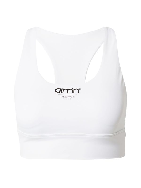 aim'n aim'n Sportski grudnjak  crna / prljavo bijela