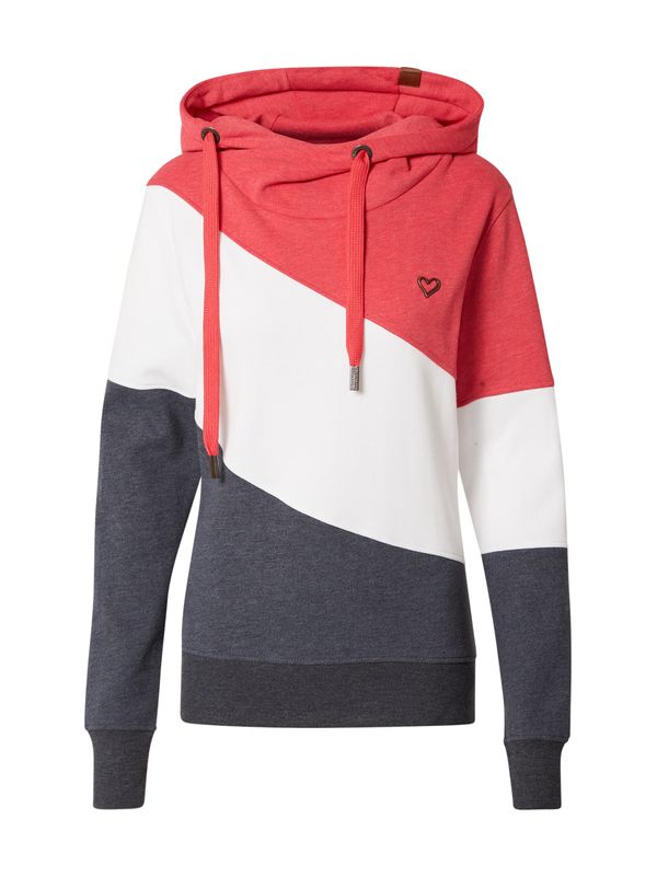 Alife and Kickin Alife and Kickin Sweater majica 'Stacy AK'  plava / roza / bijela