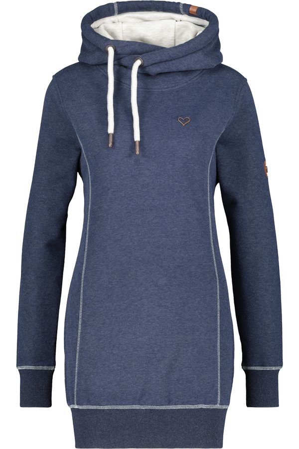 Alife and Kickin Alife and Kickin Sweater majica  tamno plava / smeđa