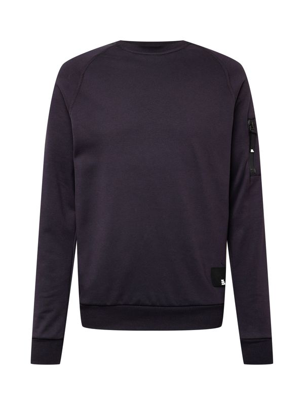Alife and Kickin Alife and Kickin Sweater majica 'VinnAK'  noćno plava / bijela