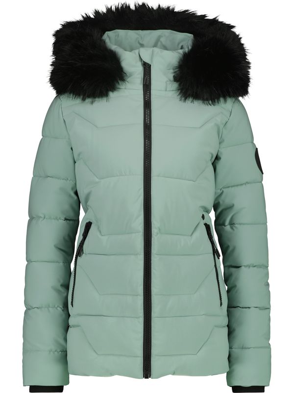 Alife and Kickin Alife and Kickin Zimska jakna 'Zophia'  zelena / pastelno zelena / crna