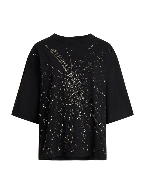 AllSaints AllSaints Majica 'AMELIE'  boja vina / crna / bijela