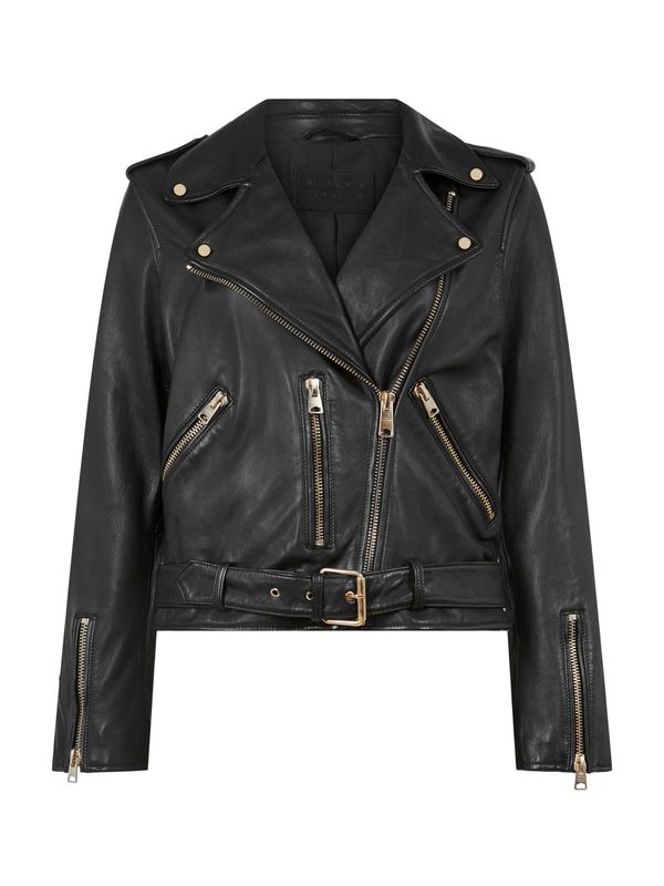 AllSaints AllSaints Prijelazna jakna 'Balfern'  zlatna / crna