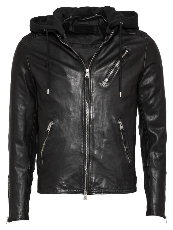 AllSaints AllSaints Prijelazna jakna 'Harwood'  crna