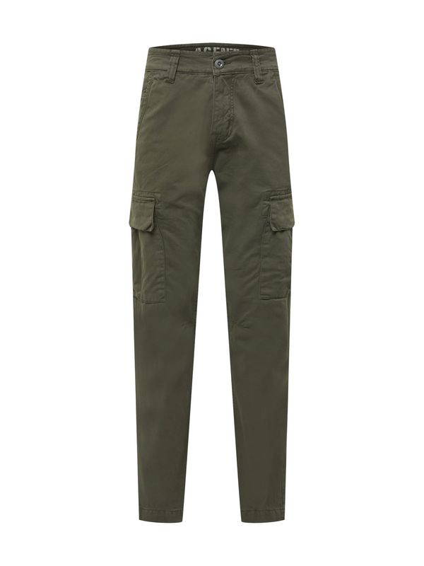 ALPHA INDUSTRIES ALPHA INDUSTRIES Cargo hlače 'Agent'  srebrno siva