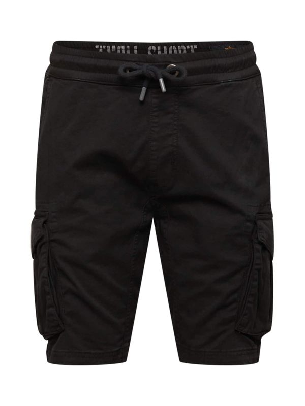 ALPHA INDUSTRIES ALPHA INDUSTRIES Cargo hlače  crna