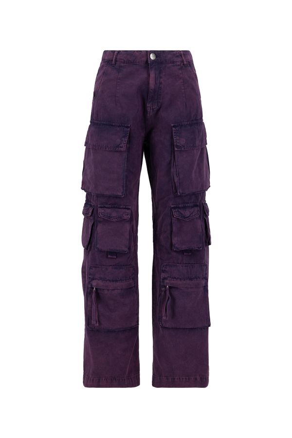 ALPHA INDUSTRIES ALPHA INDUSTRIES Cargo hlače  ljubičasta