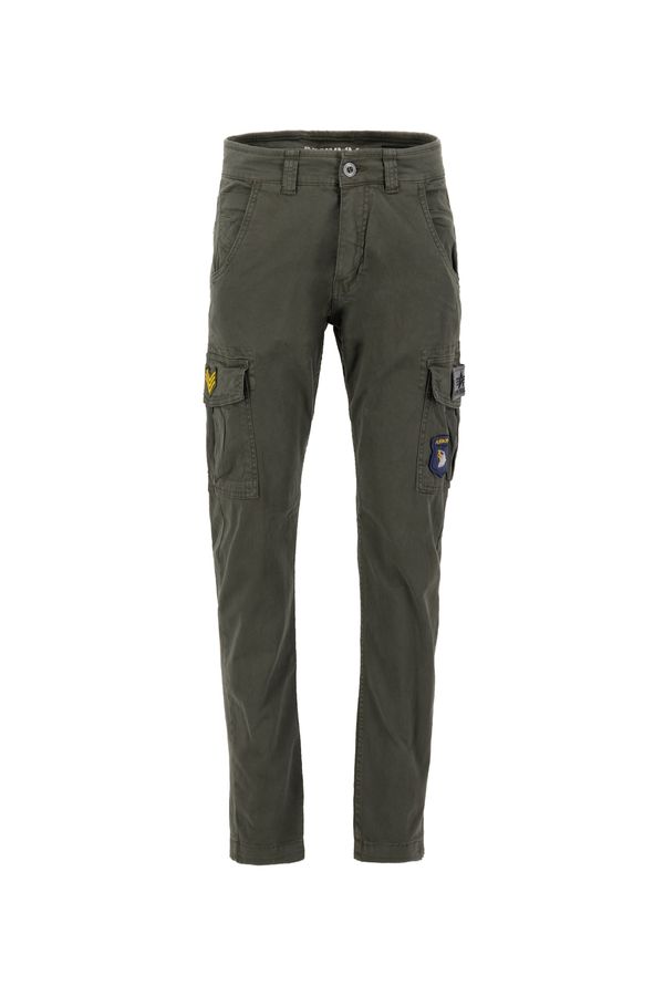 ALPHA INDUSTRIES ALPHA INDUSTRIES Cargo hlače  mornarsko plava / žuta / siva / kaki