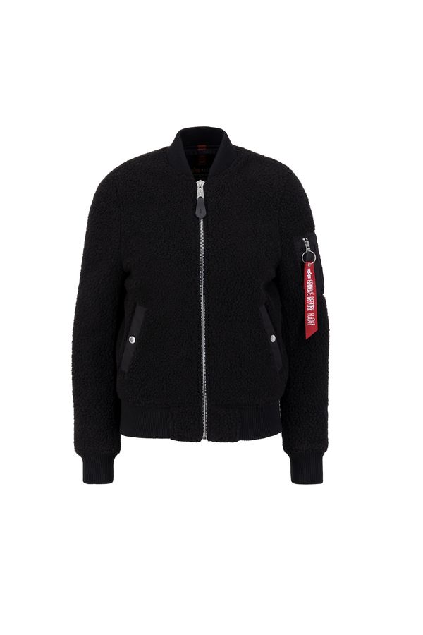 ALPHA INDUSTRIES ALPHA INDUSTRIES Flis jakna  krvavo crvena / crna