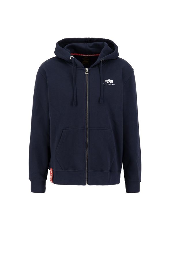 ALPHA INDUSTRIES ALPHA INDUSTRIES Gornji dio trenirke  noćno plava / bijela