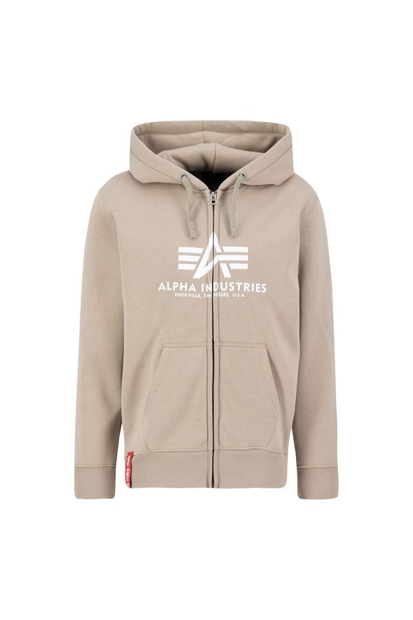 ALPHA INDUSTRIES ALPHA INDUSTRIES Gornji dio trenirke  pijesak / bijela