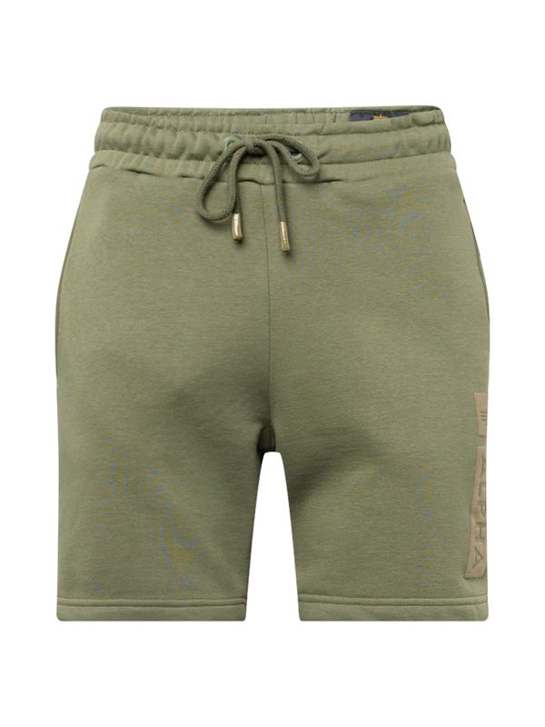 ALPHA INDUSTRIES ALPHA INDUSTRIES Hlače  kaki
