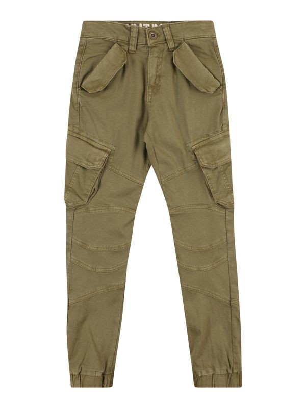 ALPHA INDUSTRIES ALPHA INDUSTRIES Hlače  maslinasta
