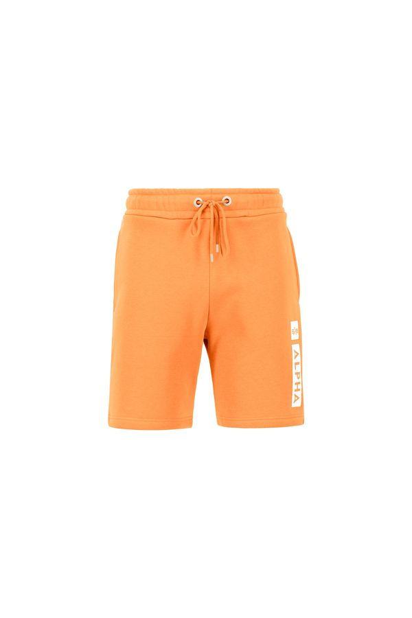 ALPHA INDUSTRIES ALPHA INDUSTRIES Hlače  narančasta / bijela