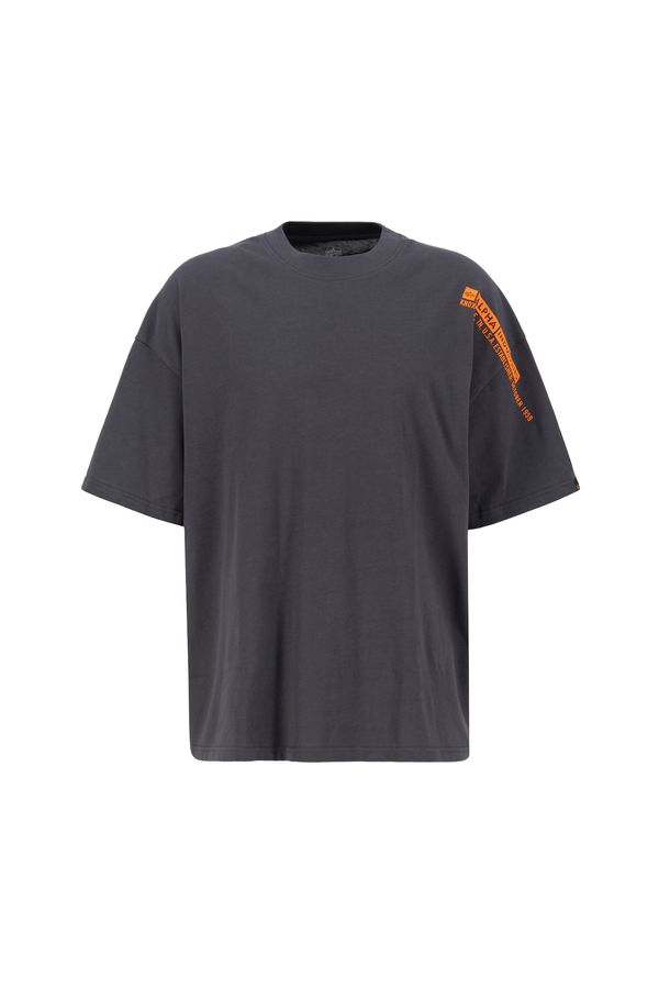 ALPHA INDUSTRIES ALPHA INDUSTRIES Majica  antracit siva / narančasta