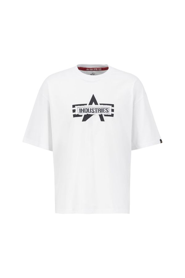 ALPHA INDUSTRIES ALPHA INDUSTRIES Majica  crna / bijela