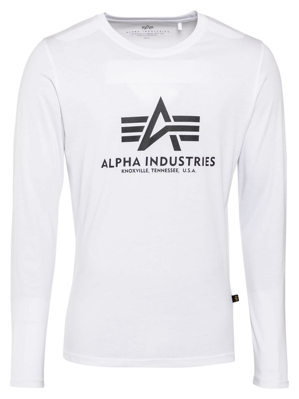 ALPHA INDUSTRIES ALPHA INDUSTRIES Majica  crna / prljavo bijela