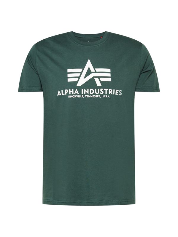 ALPHA INDUSTRIES ALPHA INDUSTRIES Majica  kraljevski zelena