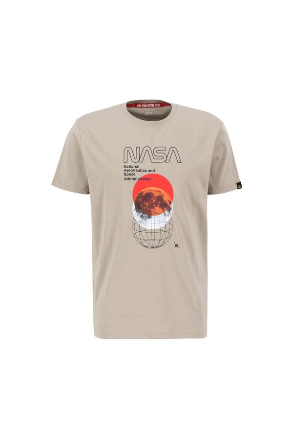 ALPHA INDUSTRIES ALPHA INDUSTRIES Majica 'NASA Orbit'  pijesak / miks boja