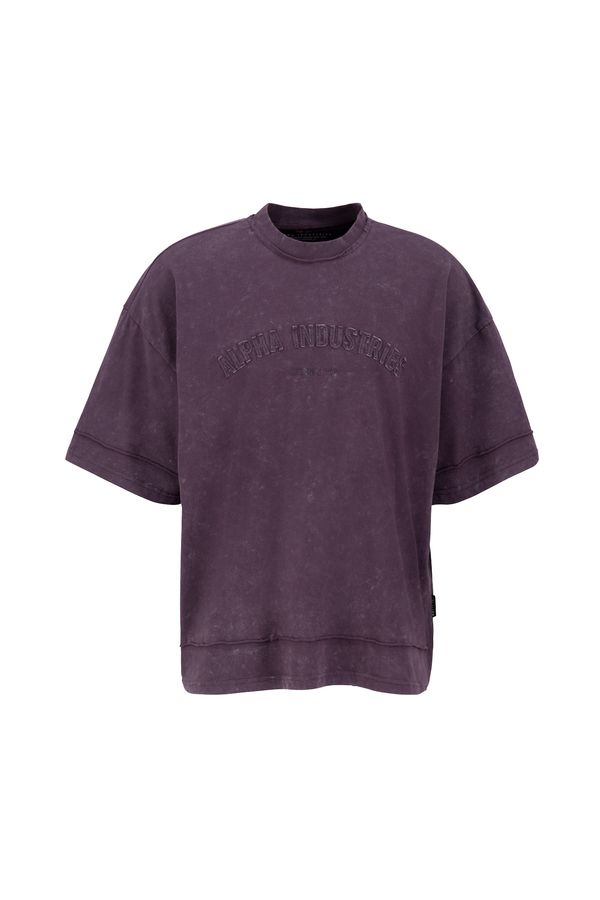 ALPHA INDUSTRIES ALPHA INDUSTRIES Majica 'Open Edge'  ljubičasta