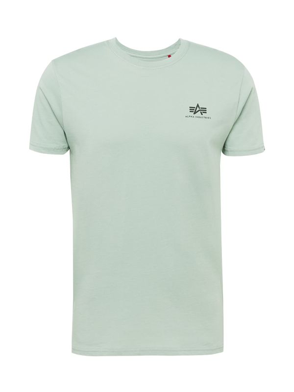 ALPHA INDUSTRIES ALPHA INDUSTRIES Majica  pastelno zelena / tamno zelena