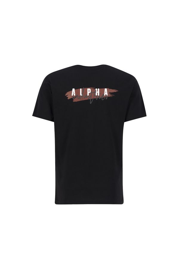 ALPHA INDUSTRIES ALPHA INDUSTRIES Majica  siva / crvena / crna / bijela