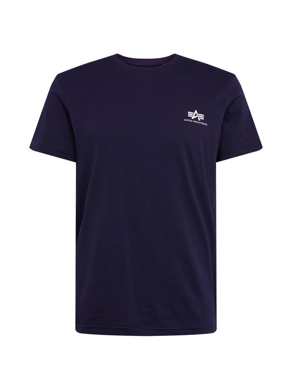 ALPHA INDUSTRIES ALPHA INDUSTRIES Majica  tamno plava