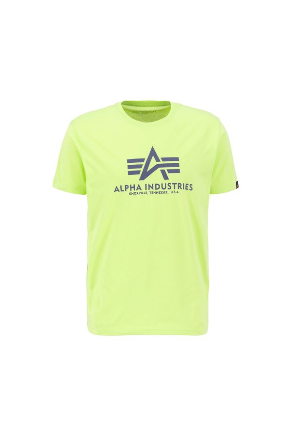 ALPHA INDUSTRIES ALPHA INDUSTRIES Majica  žuta / siva / neonsko zelena