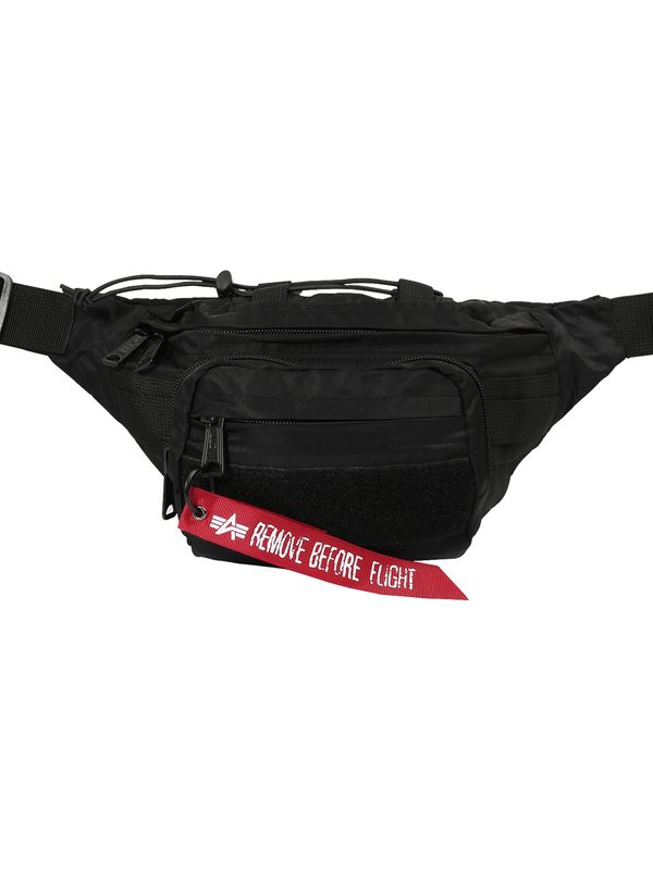 ALPHA INDUSTRIES ALPHA INDUSTRIES Pojasna torbica 'Tactical'  crna