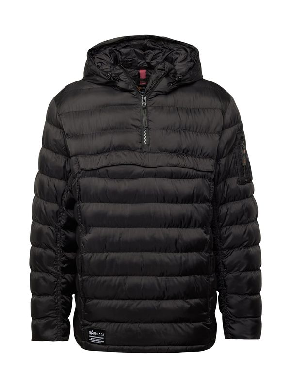 ALPHA INDUSTRIES ALPHA INDUSTRIES Prijelazna jakna  crna / bijela