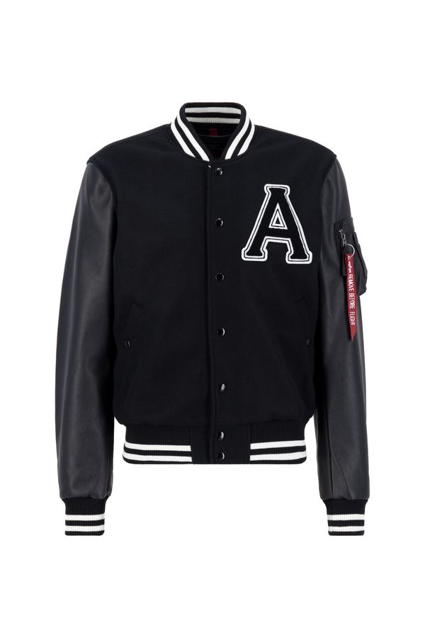 ALPHA INDUSTRIES ALPHA INDUSTRIES Prijelazna jakna  crna / bijela