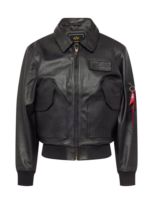 ALPHA INDUSTRIES ALPHA INDUSTRIES Prijelazna jakna  crna