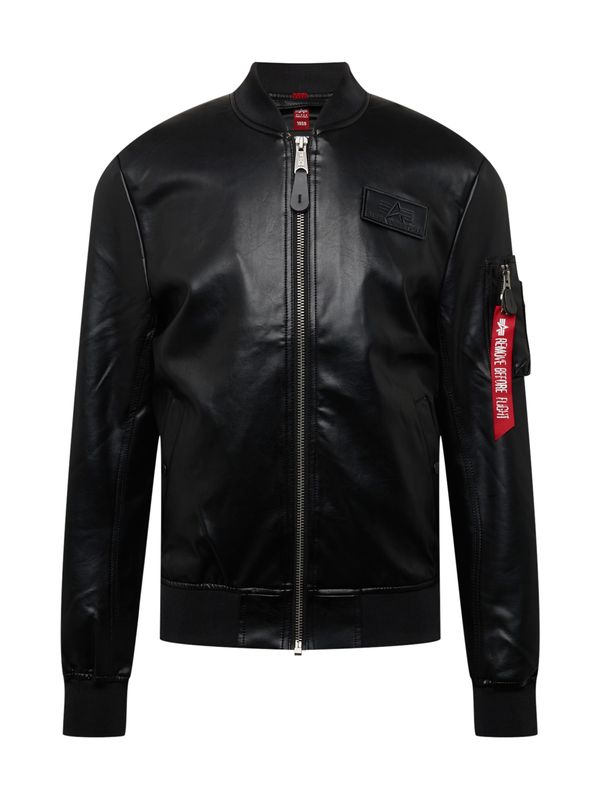 ALPHA INDUSTRIES ALPHA INDUSTRIES Prijelazna jakna  crvena / crna / bijela