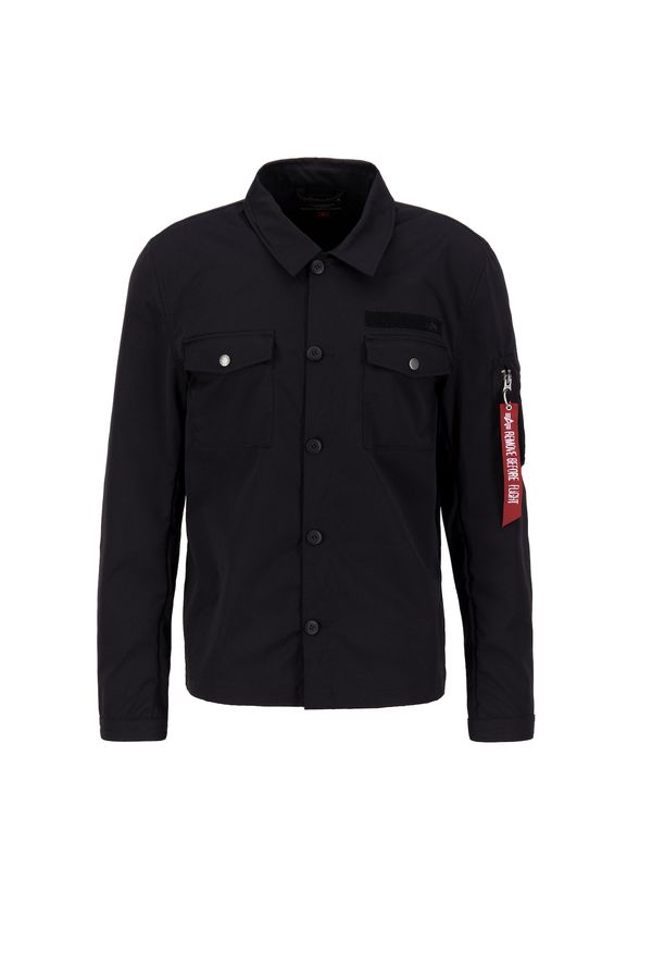 ALPHA INDUSTRIES ALPHA INDUSTRIES Prijelazna jakna  crvena / crna