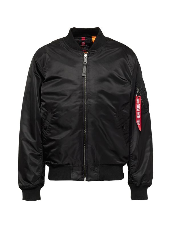 ALPHA INDUSTRIES ALPHA INDUSTRIES Prijelazna jakna 'Dragon'  tamo siva / crvena / crna / bijela