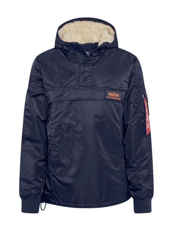 ALPHA INDUSTRIES ALPHA INDUSTRIES Prijelazna jakna 'HPO Anorak'  mornarsko plava / koraljna