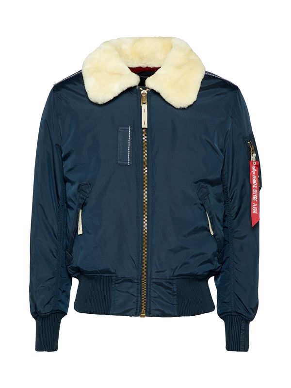 ALPHA INDUSTRIES ALPHA INDUSTRIES Prijelazna jakna 'Injector III'  bež / mornarsko plava
