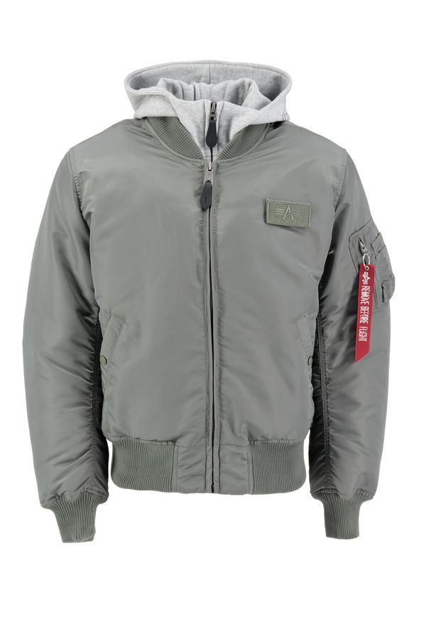 ALPHA INDUSTRIES ALPHA INDUSTRIES Prijelazna jakna 'MA-1 D-Tec'  zelena