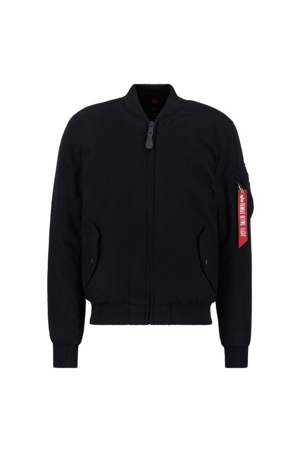 ALPHA INDUSTRIES ALPHA INDUSTRIES Prijelazna jakna 'MA-1'  krvavo crvena / crna