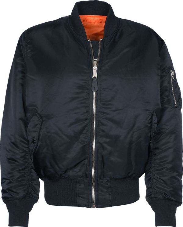 ALPHA INDUSTRIES ALPHA INDUSTRIES Prijelazna jakna 'MA-1'  noćno plava / narančasta / crvena / bijela