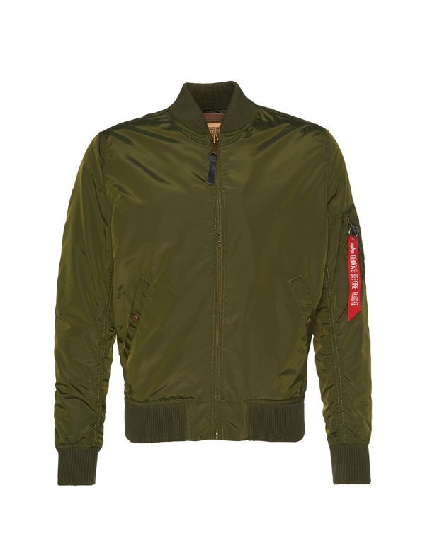 ALPHA INDUSTRIES ALPHA INDUSTRIES Prijelazna jakna 'MA-1 TT'  tamno zelena