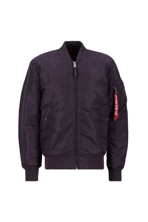 ALPHA INDUSTRIES ALPHA INDUSTRIES Prijelazna jakna 'MA-1 VF 59'  patlidžan / krvavo crvena / bijela