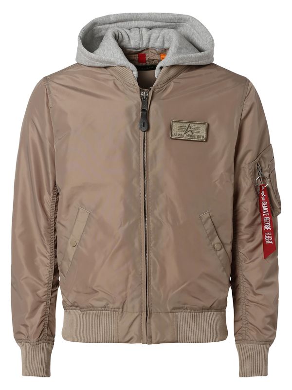 ALPHA INDUSTRIES ALPHA INDUSTRIES Prijelazna jakna  taupe siva