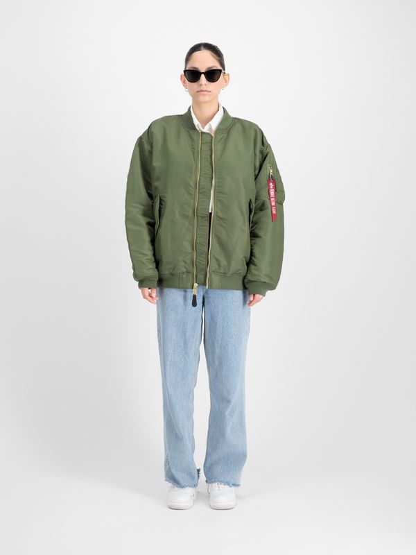 ALPHA INDUSTRIES ALPHA INDUSTRIES Prijelazna jakna  zelena