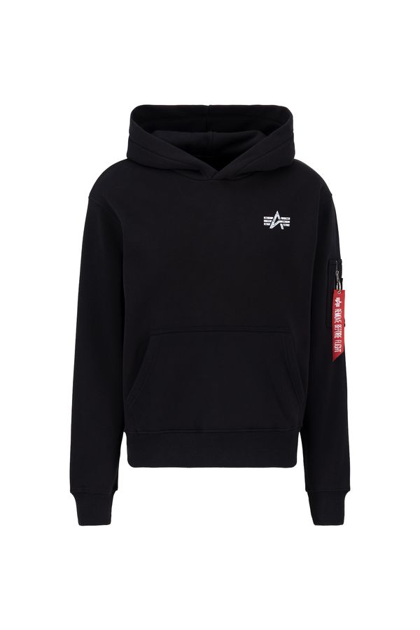 ALPHA INDUSTRIES ALPHA INDUSTRIES Sweater majica  crvena / crna / bijela