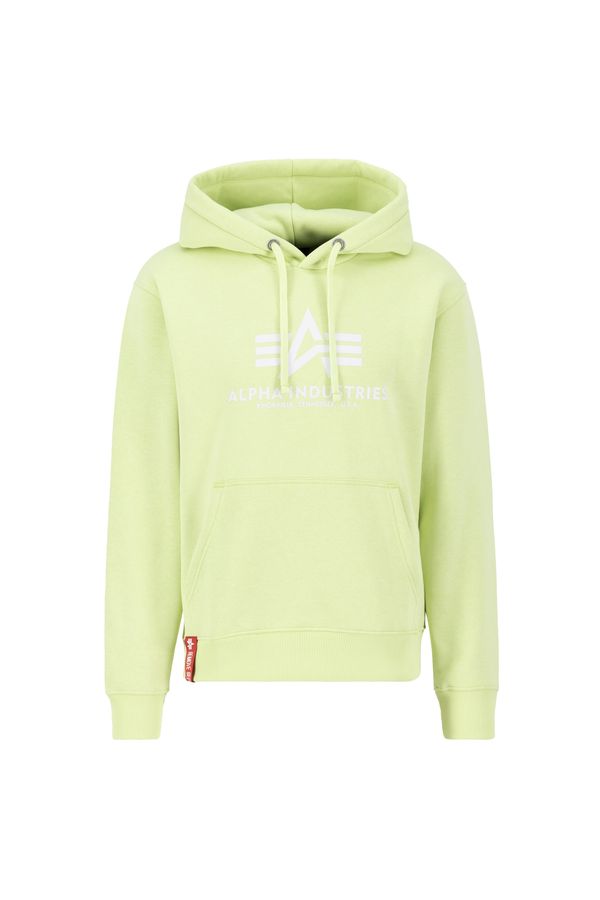 ALPHA INDUSTRIES ALPHA INDUSTRIES Sweater majica  limeta / bijela